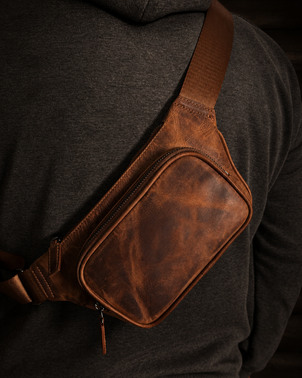 GECKO - Fındık Crossbody Model I 1002