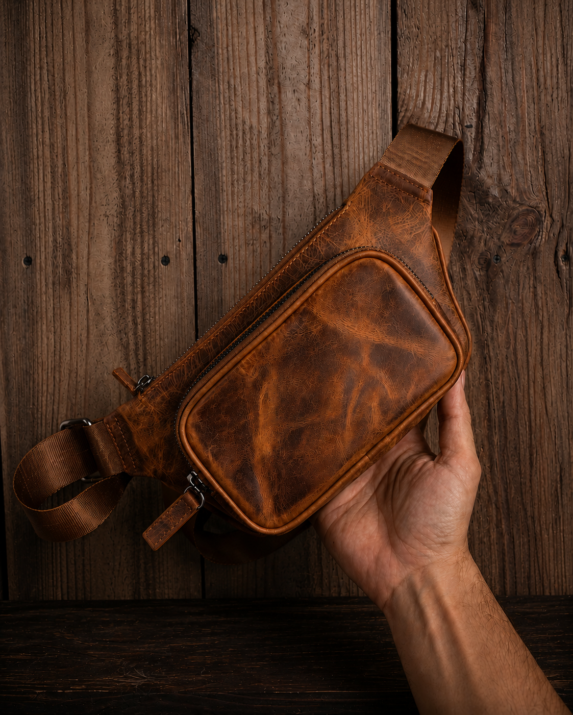 GECKO - Fındık Crossbody Model