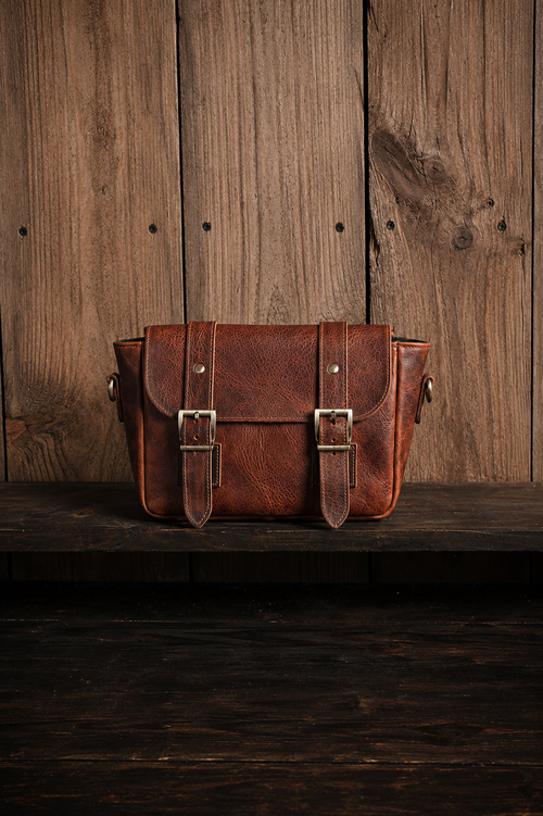 GECKO I DERİ MİNİ PASSANGER BAG