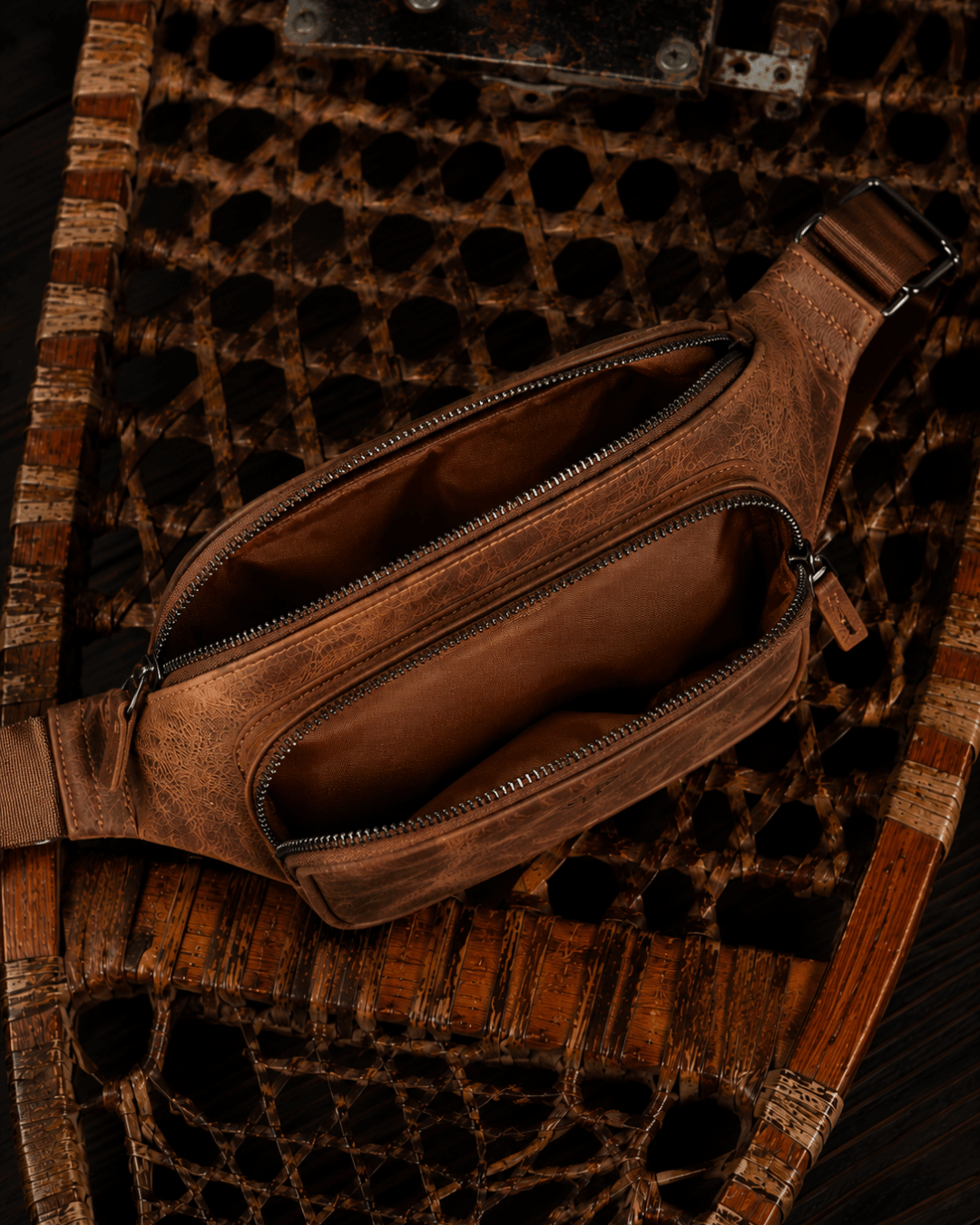 Hector - Deri Crossbody Çanta