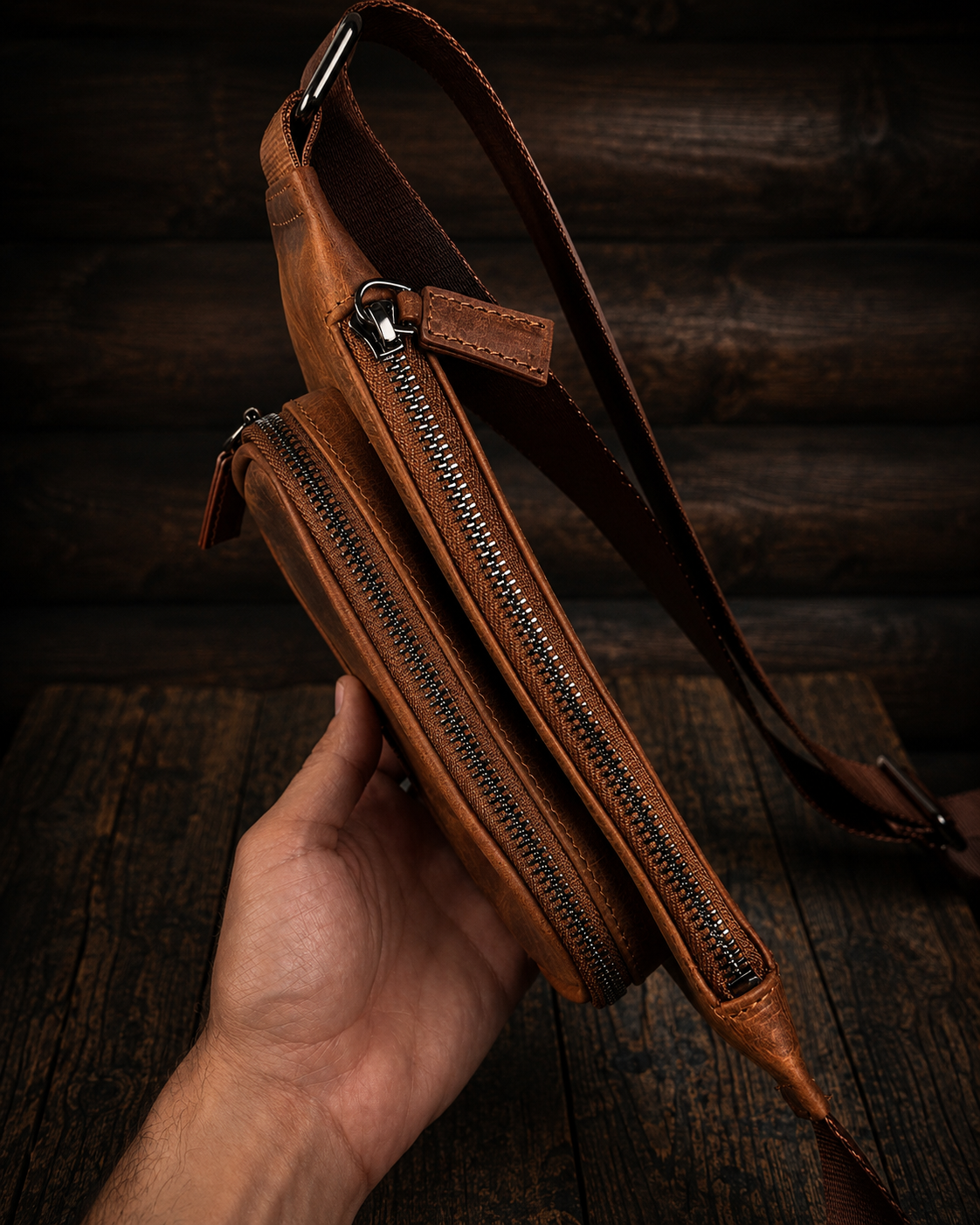 GECKO - Fındık Crossbody Model I 1002