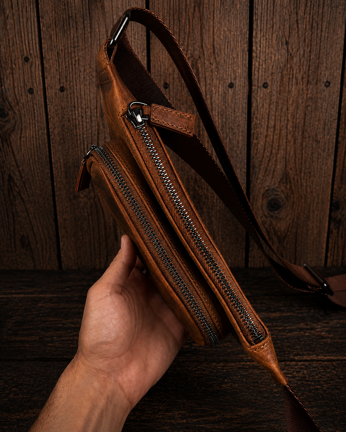 GECKO - Fındık Crossbody Model