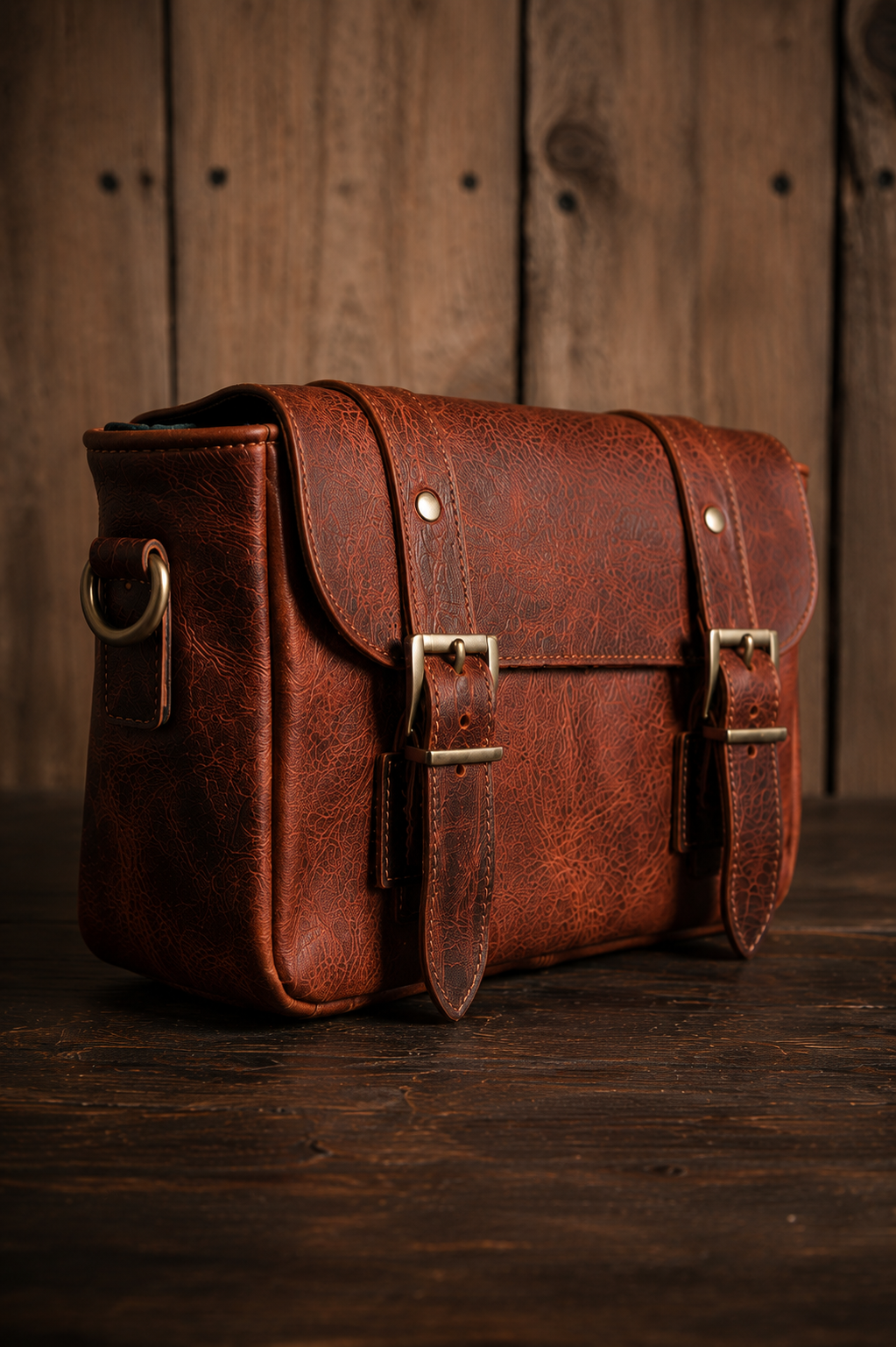 GECKO I DERİ MİNİ PASSANGER BAG